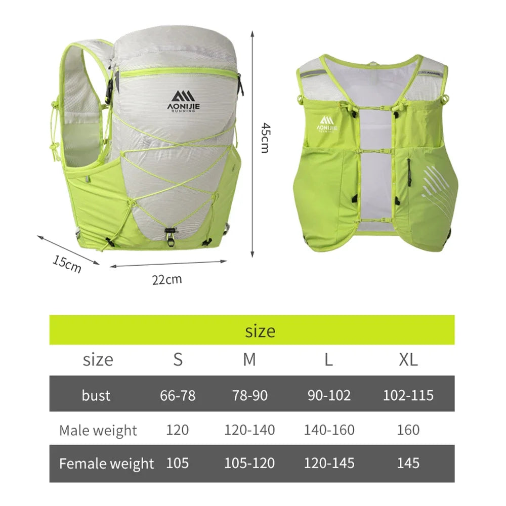 Large 15L Hydration Pack Navy for Outdoors
