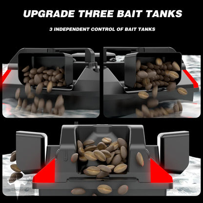Long Battery GPS Bait Boat 12000mAh Auto Return