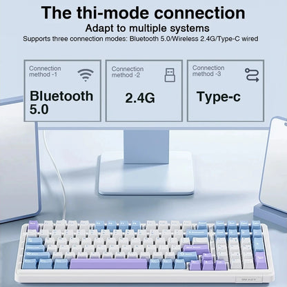 99-Key Bluetooth Gaming Keyboard with RGB and Gasket Mount