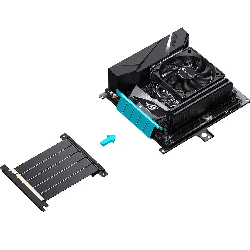 Aluminum NV10 ITX Case with 1U Flex PSU Support