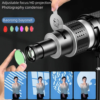 Bowens Mount Flash Snoot with Conical Lens Kit