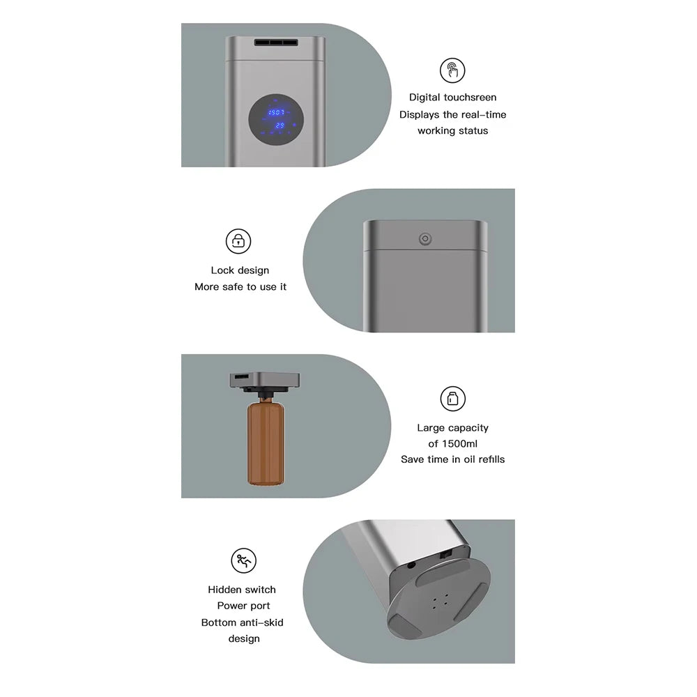 1500ml Smart Column Aroma Diffuser for Large Spaces