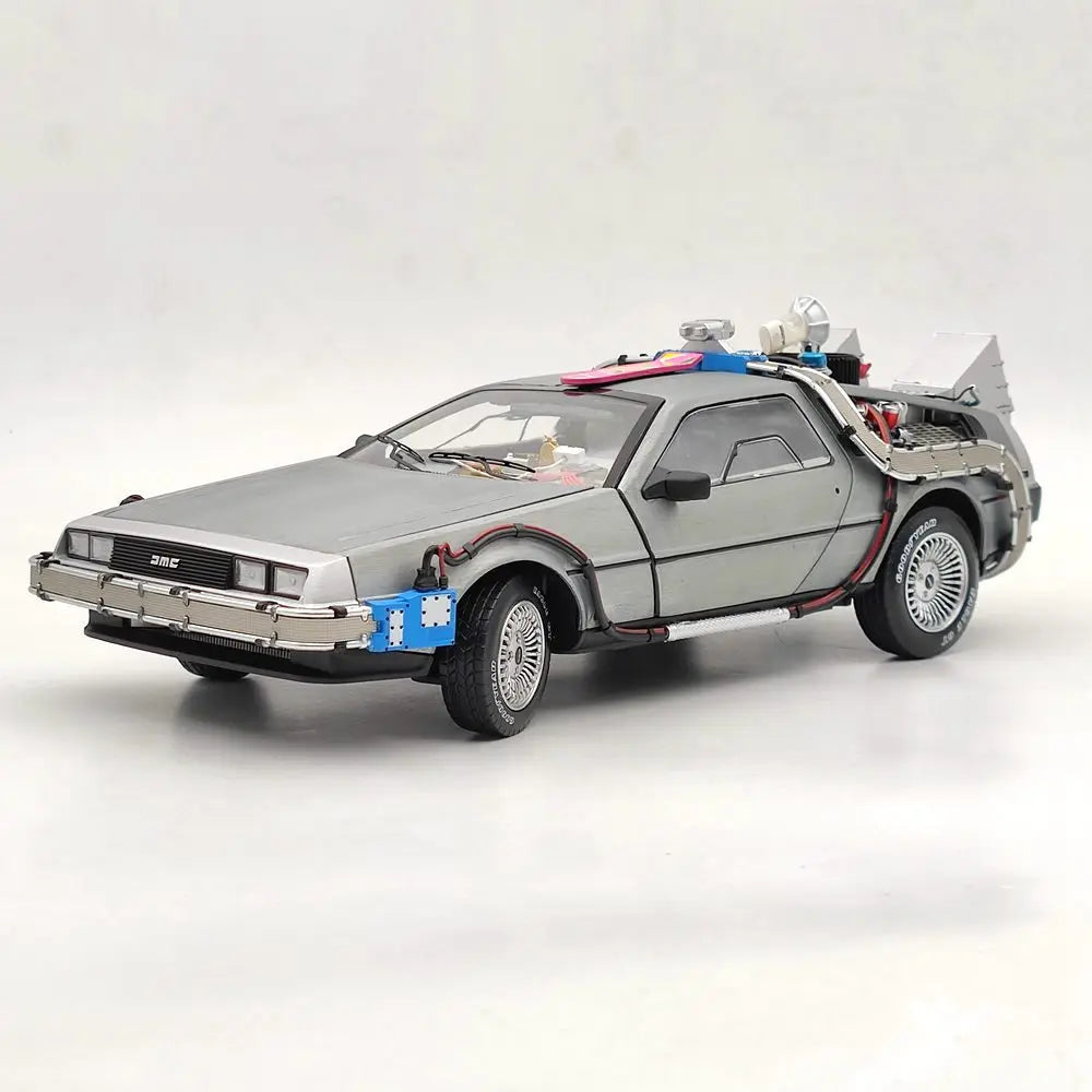 1:18 Diecast Back to the Future Time Machine Model