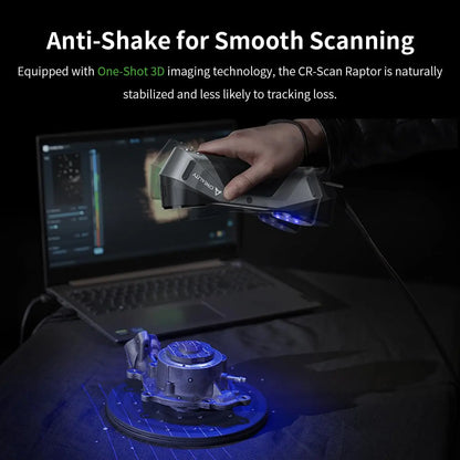 High Precision 3D Printing Scanner with Blue Laser