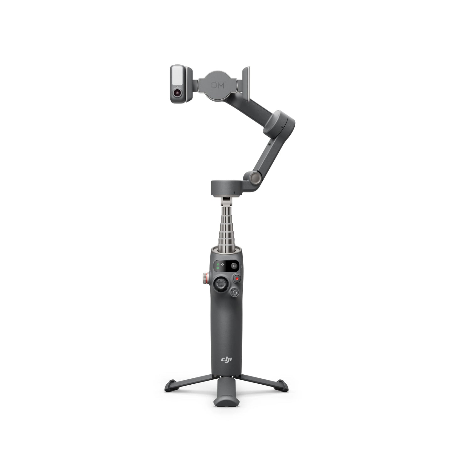 3-Axis Smartphone Gimbal with Extension Rod and Tripod