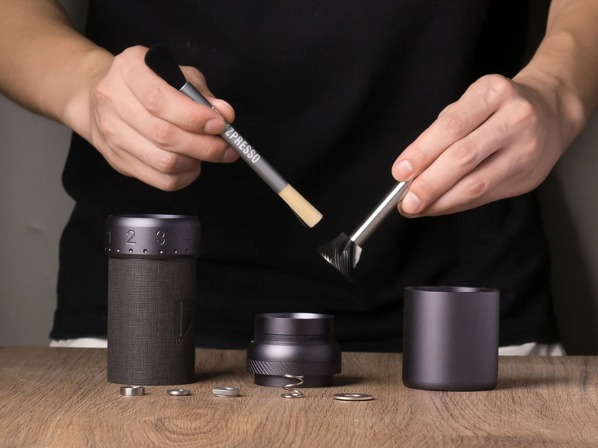 Precision Manual Coffee Grinder 48mm Titanium Coated Burr