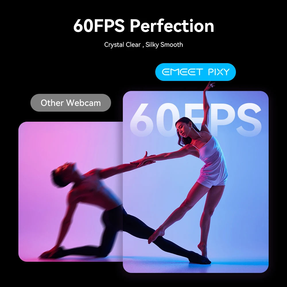 4K Dual-Camera AI Tracking Webcam with Autofocus