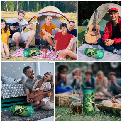 Portable Bluetooth Speaker 60W with Deep Bass and Amplifier