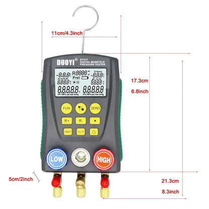 Pro Digital Manifold Kit for R410A/R134A