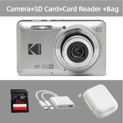 16MP Digital Camera 5X Optical Zoom 1080p Full HD Video