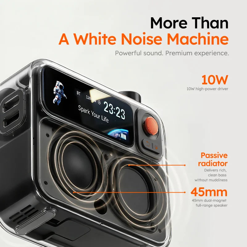Smart Sleep Sound Machine with Ambient Night Light & App Control