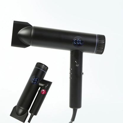 High Speed 130000RPM Brushless Hair Dryer Black