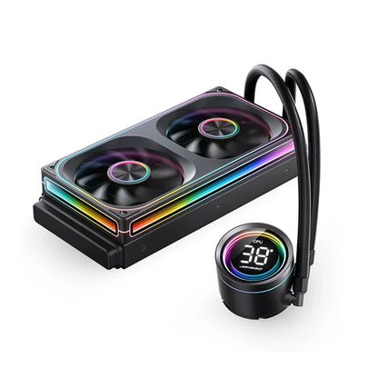 TH240 Black ARGB 240mm AIO Liquid CPU Cooler