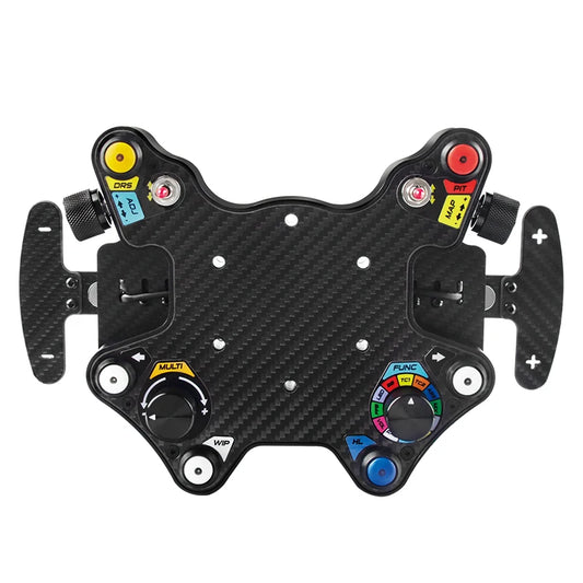 Premium Carbon Fiber Hub Adapter for Logitech Driving Simulators