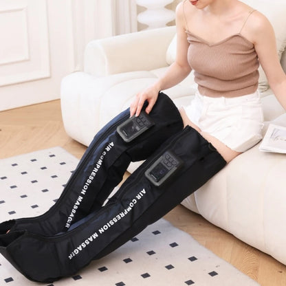 Single Air Compression Recovery Boot for Foot & Leg Circulation