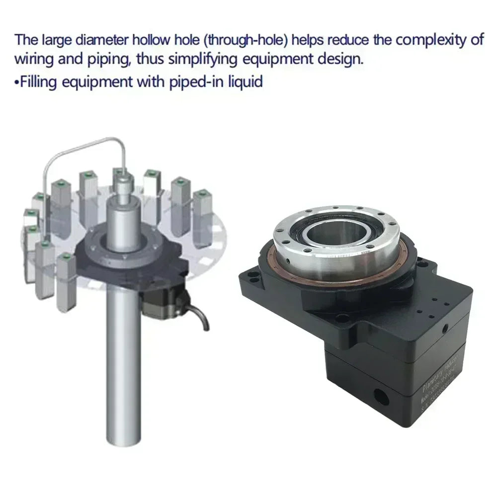 Precision CNC Hollow Rotary Table Stepper 8mm Shaft