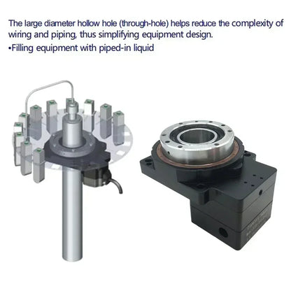 Stepper CNC Rotary Indexing Table 6.35mm Shaft