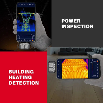 Android Thermal Camera Infrared Imager High Low Temperature Tracking