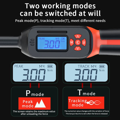 Compact Precision Digital Torque Wrench 4.2–85N.m