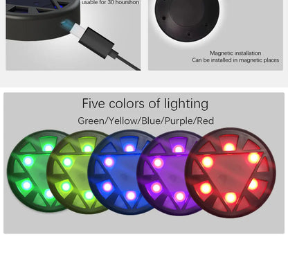 Multi Functional Training Lights Set of 6 with Remote Control