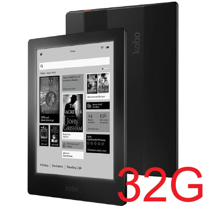 6.8 Inch eBook Reader 32GB E Ink Touch Black