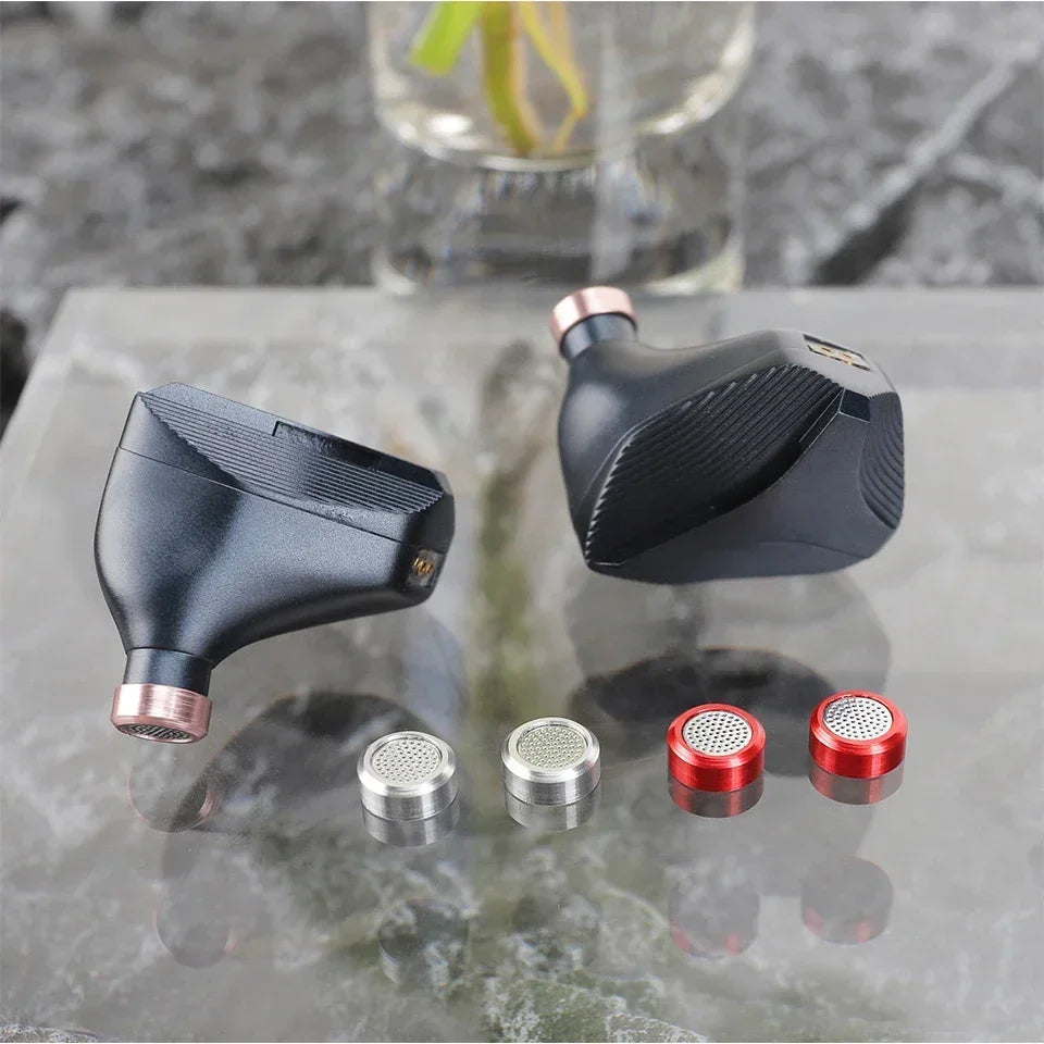 Silver MP145 Planar Magnetic 4.4mm HiFi Earbuds