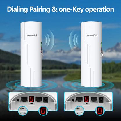 Outdoor WiFi Bridge 5KM Long Range Signal Extender Access Point