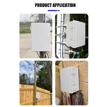 Transparent ABS Junction Box IP67 360x250x150mm