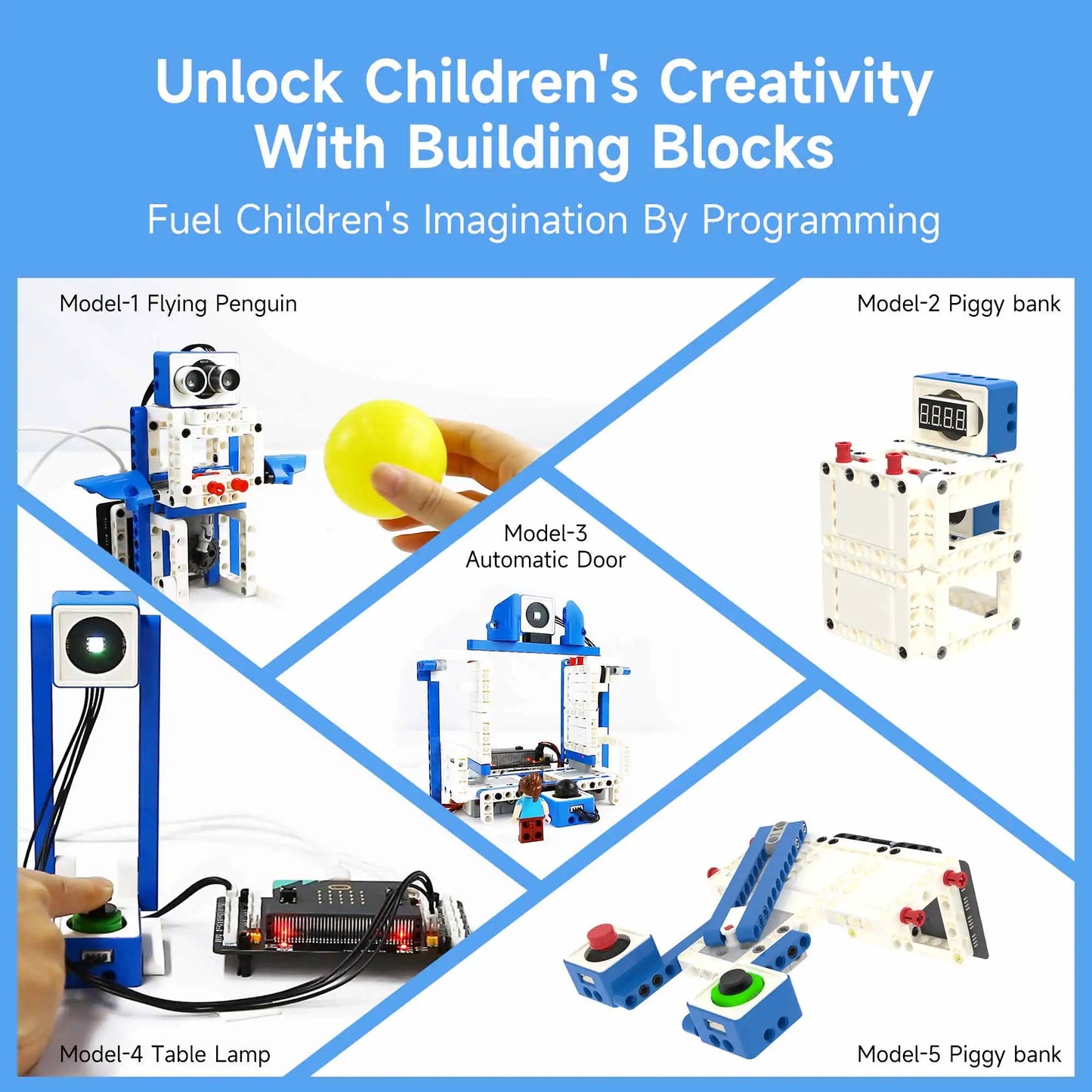 21-in-1 Microbit V2 Robotics Kit DIY STEM Toy