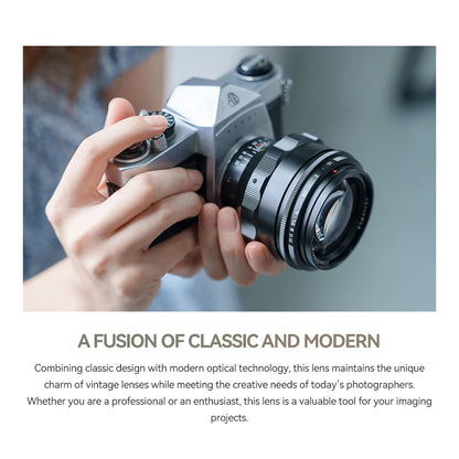75mm F1.5 Large Aperture Lens M42-Z Mount