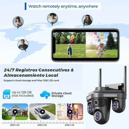 Outdoor 35MP Auto-Tracking WiFi Camera