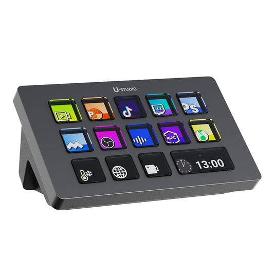 Stream Deck Keyboard 13 LCD Keys for Gaming and Livestreaming