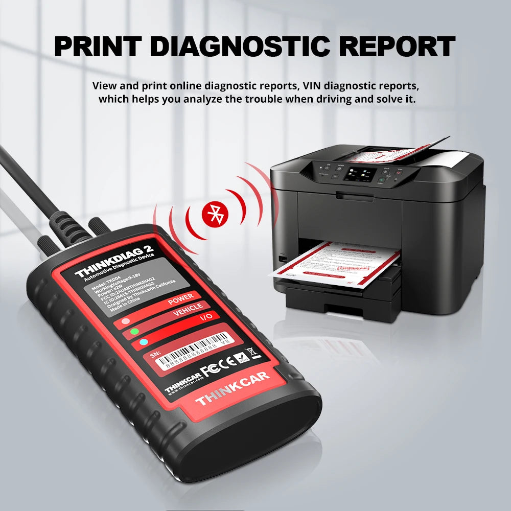 Thinkdiag 2 Bluetooth OBD2 Code Reader with ECU Coding