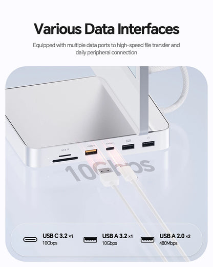 11in1 USB-C Dock with 4K HDMI 10Gbps USB & Ethernet