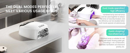 48W UV LED Nail Lamp with 5X Fast Drying