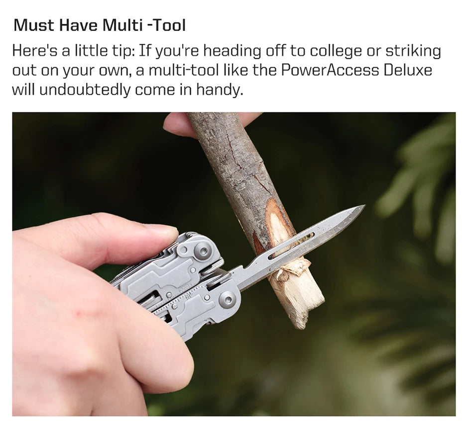 Deluxe Tactical Multi-Tool with Folding Pliers & Knife