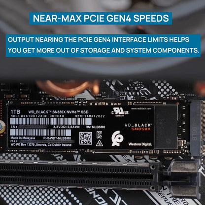 Ultra Fast PCIe Gen4 M.2 SSD 2TB for PC and PS5