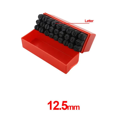 36-Piece 12.5mm Metal Stamping Kit DIY Tools