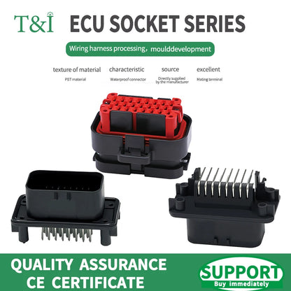 20PCS 8 Pin AMPSEAL PCB Mount Connector Set