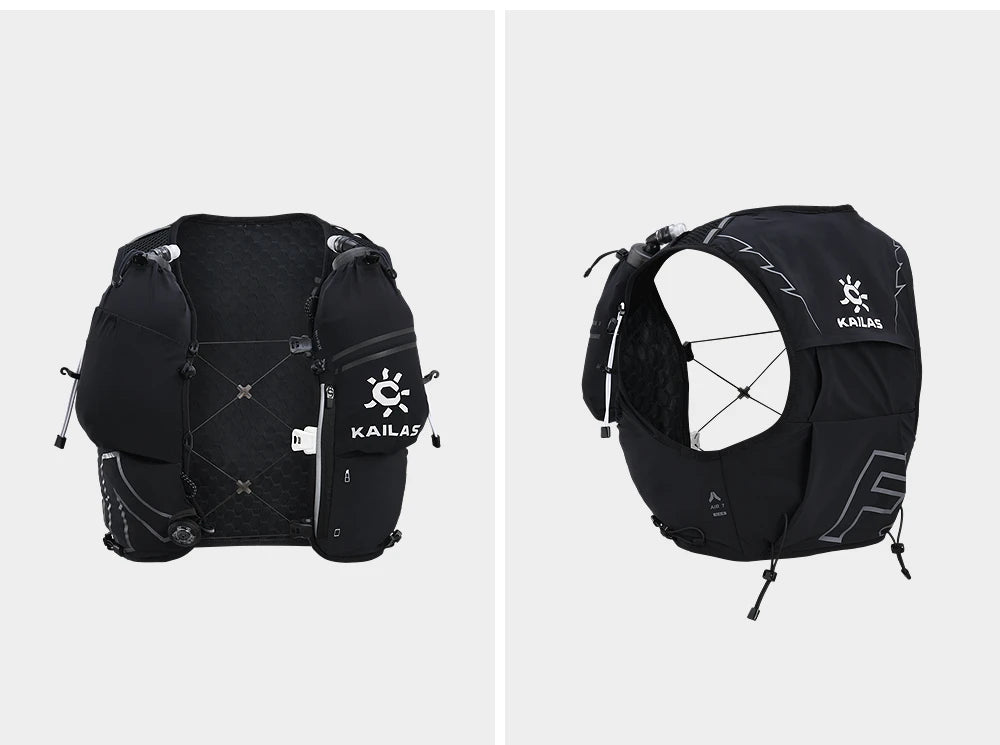7L Lightweight Black Backpack for Hiking & Cycling
