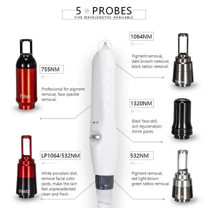 755nm Pico Laser Attachment Tattoo Removal Treatment Head