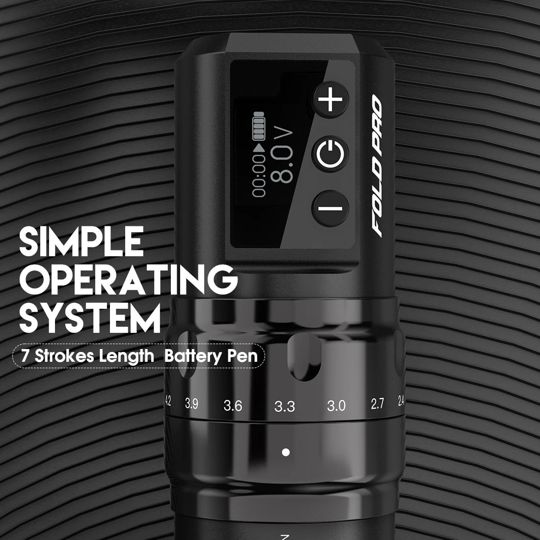 Wireless Tattoo Pen Dragon Year Edition with 7 Strokes