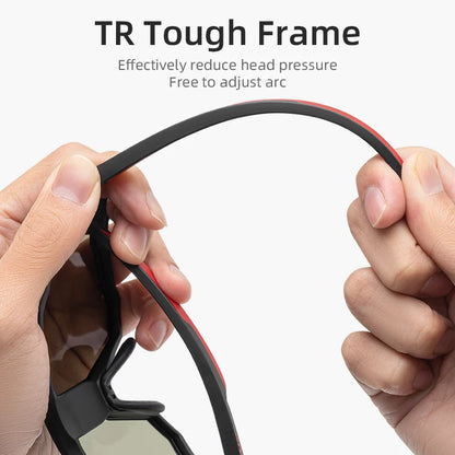 Polarized Photochromic Cycling Sunglasses UV400 Sports Eyewear