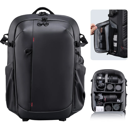 Large Capacity Photography Travel Backpack 22L Waterproof