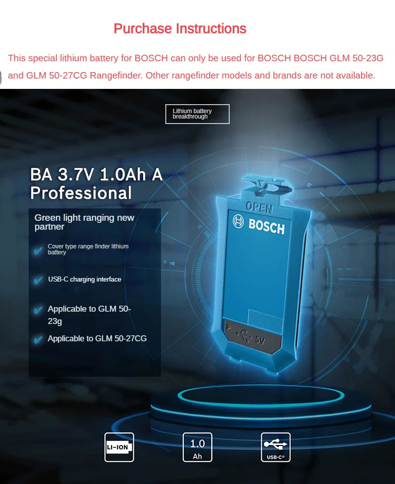 Professional 50M Laser Rangefinder for Accurate Measurements
