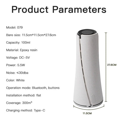 100ml Smart Fragrance Diffuser for Rooms and Offices