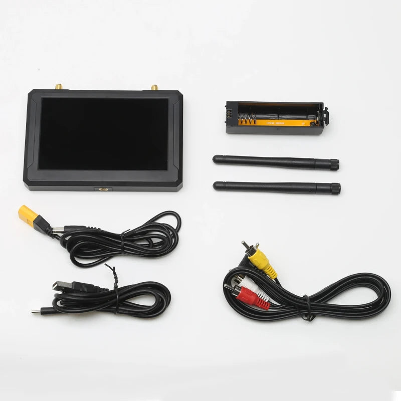 5 Inch 5.8GHz FPV Monitor with Built-In DVR