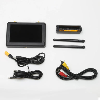 5 Inch 5.8GHz FPV Monitor with Built-In DVR