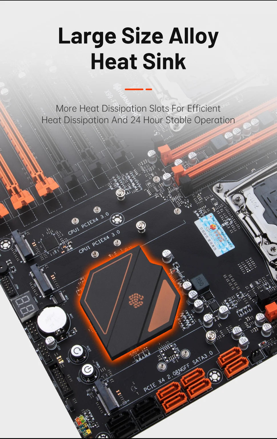 Dual CPU X99 Motherboard LGA 2011-3 DDR4 NVMe