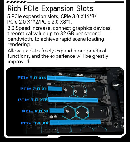 Server Motherboard Kit with Dual Xeon CPUs